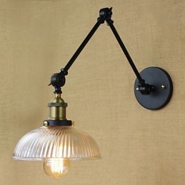 Vegglampetter Svinglamper Lesevegglamper Ministil Rustikk Lodge Metall