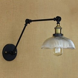 Vegglampetter Svinglamper Lesevegglamper Ministil Rustikk Lodge Metall