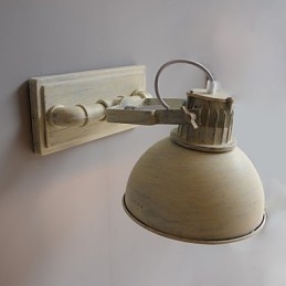 Helt Ny Nostalgisk Vintage Smijerns Loftsvegglampe For Balkong Nord-Europa Smijernsvegglampe