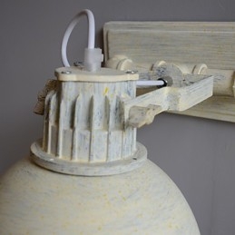 Helt Ny Nostalgisk Vintage Smijerns Loftsvegglampe For Balkong Nord-Europa Smijernsvegglampe