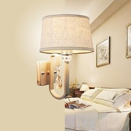 Krystall Vegglampe Moderne Samtids Metall