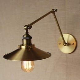 Max Amerikansk Industriell Vegglampe I Veggstil