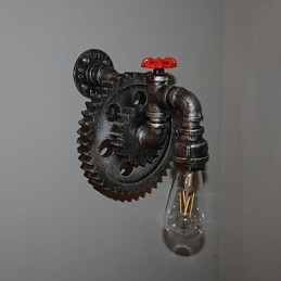 Kreativ Jernbar, Restaurant, Bargang, Vegglampe, Vegglampe, Loft, Industriell Utstyr, Personlighet, For Å Lage Gamle Vannrør