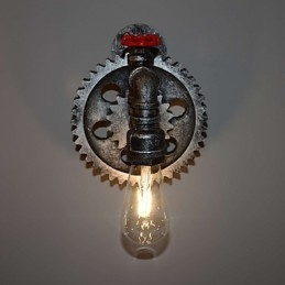 Kreativ Jernbar, Restaurant, Bargang, Vegglampe, Vegglampe, Loft, Industriell Utstyr, Personlighet, For Å Lage Gamle Vannrør