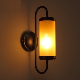 Kontraktert Og Moderne Amerikansk Landlig Restaurering Av Gamle Skikker Lysestake Vegglampe Lys