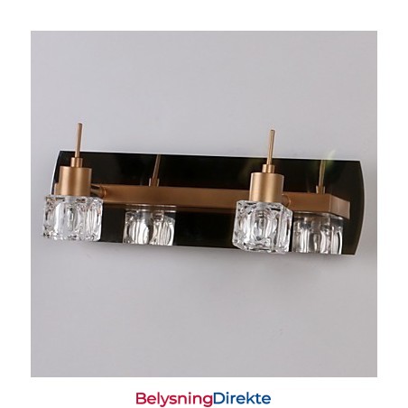 Krystall Baderomsbelysning Moderne Samtids G4 Metall