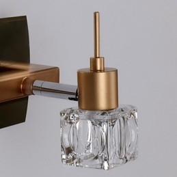 Krystall Baderomsbelysning Moderne Samtids G4 Metall