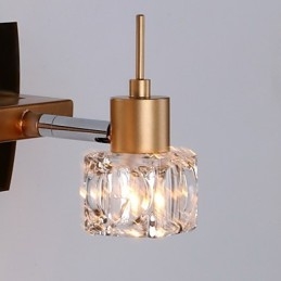 Krystall Baderomsbelysning Moderne Samtids G4 Metall