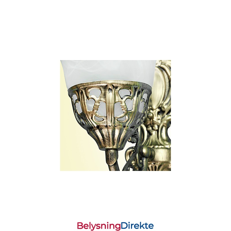 Europeiske Vegglamper Metallmateriale Plating Bronse Belysning Med Nattbord Stue Front Speil Balkonglampe