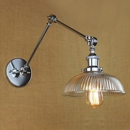 Vegglamper Baderomsbelysning Utendørs Vegglamper Lesevegglamper Moderne Samtids Glass