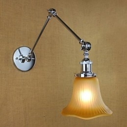 Vegglamper Baderomsbelysning Utendørs Vegglamper Lesevegglamper Moderne Samtids Glass