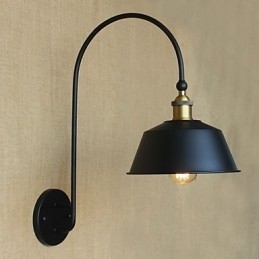 Amerikansk Landlig Loft Industriell Maskineri Lett Vind Retro Villa Nostalgisk Spisestue Jern Dekorativ Vegglampe