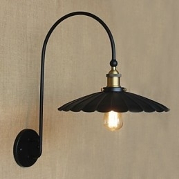 Vegglamper Baderomsbelysning Utendørs Vegglamper Lesevegglamper Tradisjonell Klassisk Metall