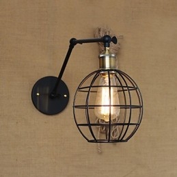Vegglampetter Svinglamper Lesevegglamper Ministil Rustikk Lodge Metall