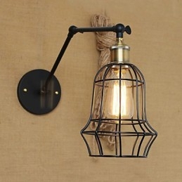 Vegglampetter Svinglamper Lesevegglamper Ministil Rustikk Lodge Metall