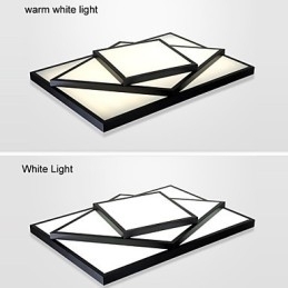 Firkantet, Innfelt Moderne, Samtidskunstnerisk Taklampe