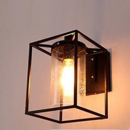 Amerikansk Landlig Personlighet Loft Nordisk Kontraktstil Regndråpebobleglassvegglampe
