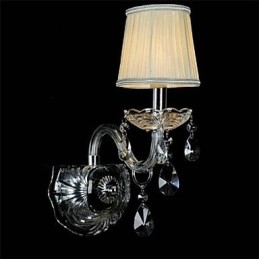 Krystall Mini Vegglampe Stearinlys Vegglamper Moderne Samtids Glass