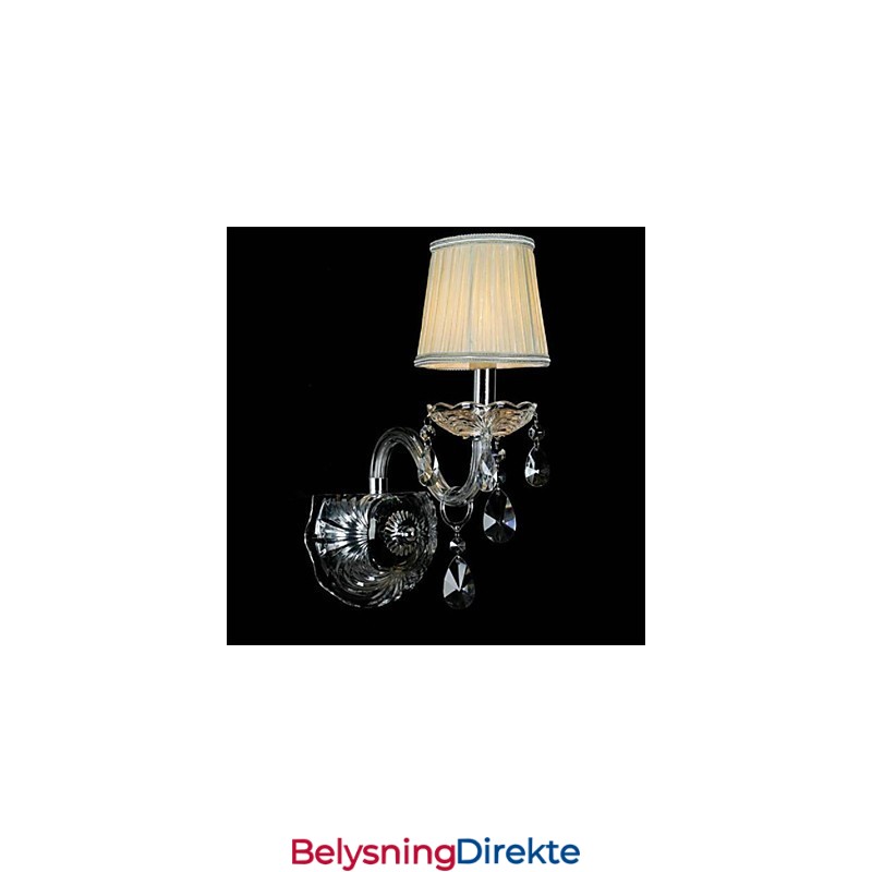 Krystall Mini Vegglampe Stearinlys Vegglamper Moderne Samtids Glass