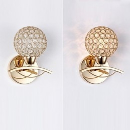 Vegglampe Leselamper Krystall Ministil Moderne Samtids Metall