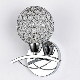 Vegglampe Leselamper Krystall Ministil Moderne Samtids Metall
