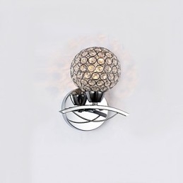 Vegglampe Leselamper Krystall Ministil Moderne Samtids Metall