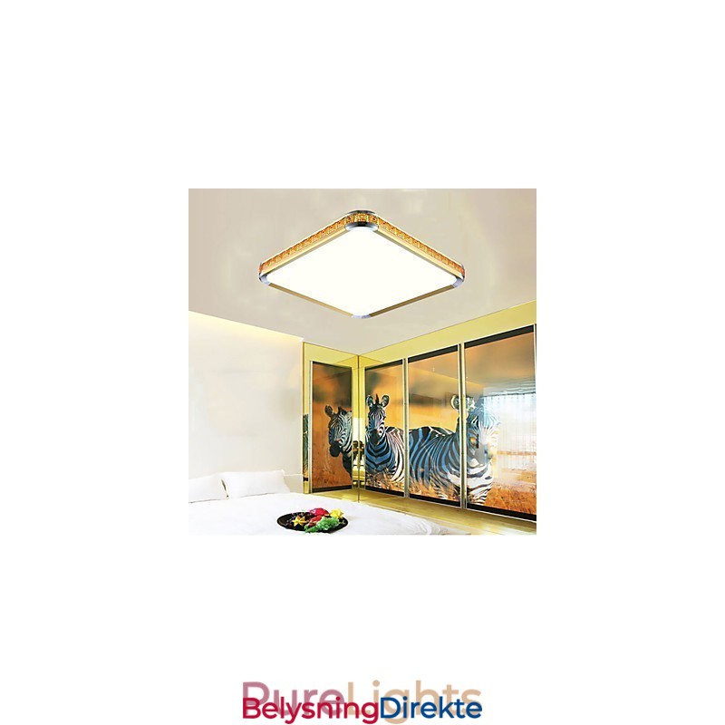 Innfelt Lampe Luksuriøs Moderne Akryl Med Justerbar Lyskilde I Gull Eller Sølv. Kan Velges.