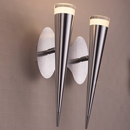 Vegglampetter Moderne Samtids Metall