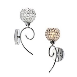 Vegglampe Leselamper Krystall Ministil Moderne Samtids Metall