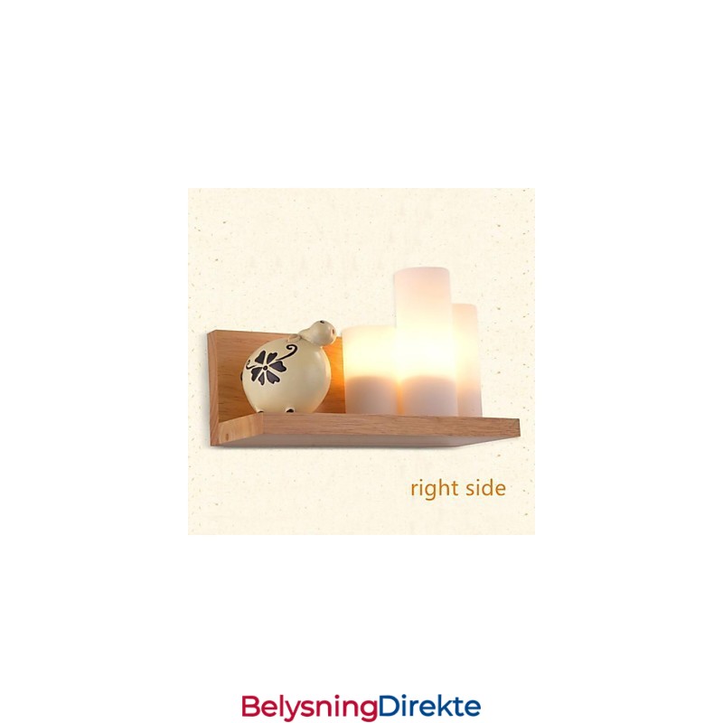 Vegglampe Moderne Samtids Tre Bambus