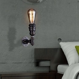 Retro Metall Nattbord Vegglampe Landsby Pastoral Stue Vegglampe Spisestue Vegglampe