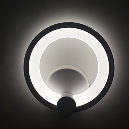 Vegglampe Moderne Ring Samtids Metall Akryl 90 240V