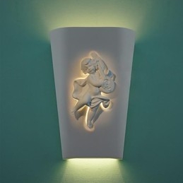 Kreativ Landlig Kreativ Middelhavsvegglampe Europeisk Stil Cupid-Vegglampe