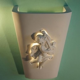 Kreativ Landlig Kreativ Middelhavsvegglampe Europeisk Stil Cupid-Vegglampe