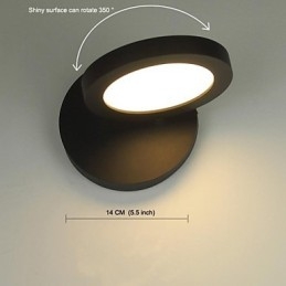 Vegglampetter Moderne Samtids Metall