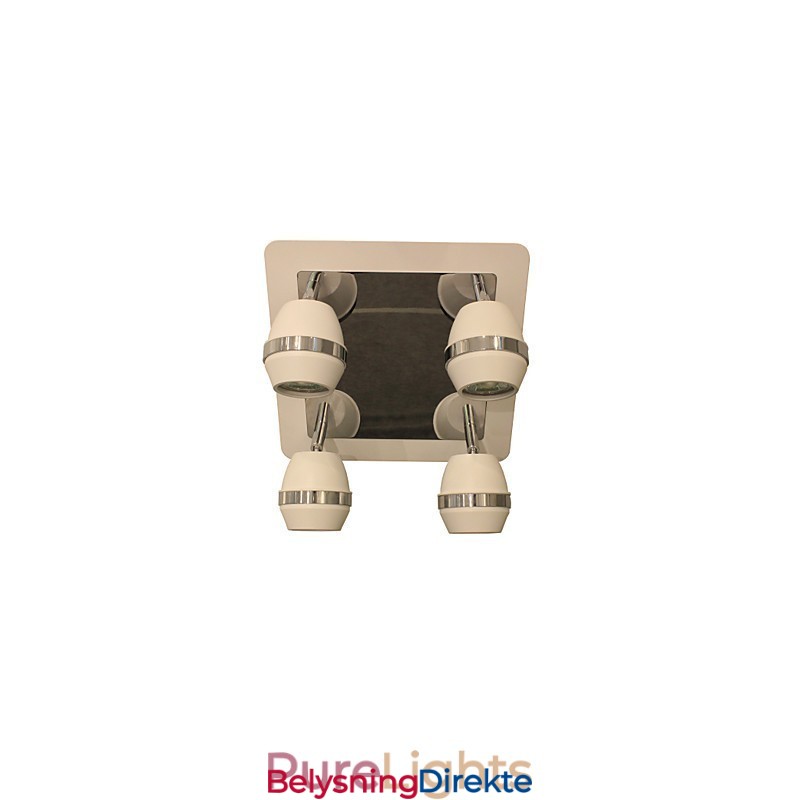 Moderne Sfæriske Kromvegglamper Baderomslamper Med 4 Lys