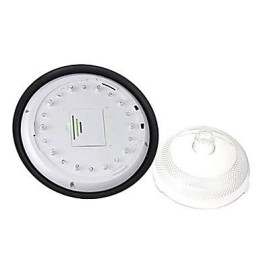 Plast Superklar Hvit Vegglampe