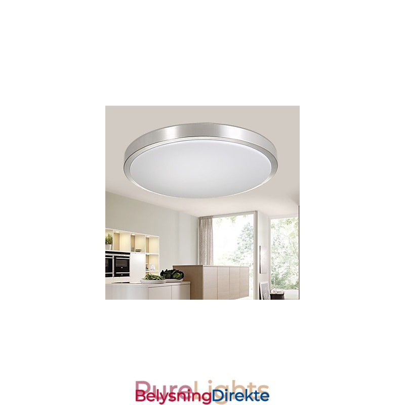 Innfelt Lys Rund Enkel Moderne Diameter 29 Cm