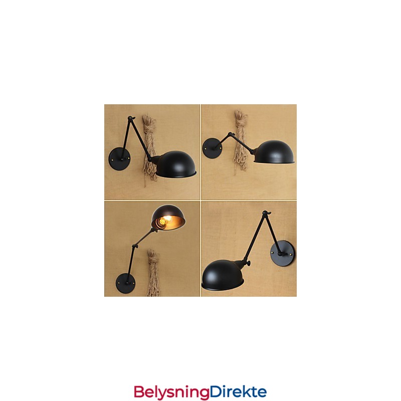 Industriell Stil Minimalistisk Langarm Dobbel Personlighet Ills Nattbordsspisestue Dekorativ Vegglampe