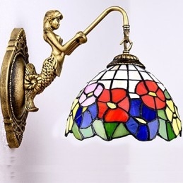 Europeisk Kontraktsfestet Landlig Kreativ Smijernsvegglampe