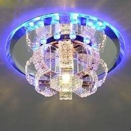 Krystall Taklampe Spotlight Smd 3W Kreativ Lampe Absorberer Kuppellys
