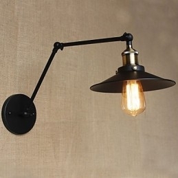 Kreativ Nostalgisk Retro Lang Arm Av Industriell Type Sammenleggbar Uttrekkbar Vegg