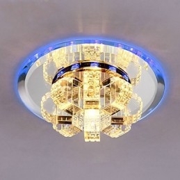 Krystall Taklampe Spotlight Smd 3W Kreativ Lampe Absorberer Kuppellys
