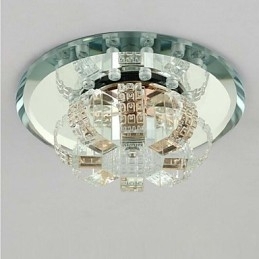 Krystall Taklampe Spotlight Smd 3W Kreativ Lampe Absorberer Kuppellys
