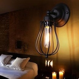 Industriell Retro Vegglampe Innendørs Korridor Enkelthode Grapefruktvegglampe