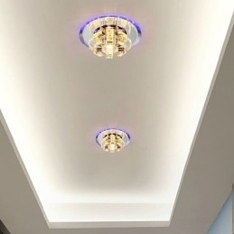 Krystall Taklampe Spotlight Smd 3W Kreativ Lampe Absorberer Kuppellys