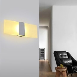 Moderne Stil Enkelhet Akryl Vegglampe Stue Gang Kafé Soverom Barnerom Nattbordslampe