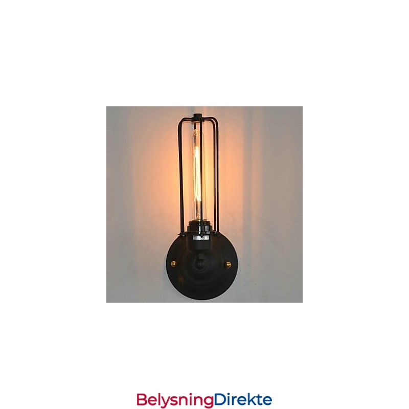 Amerikansk Vintage Vegglampe I Jern