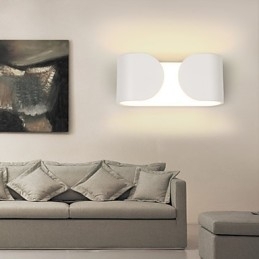 6W Vegglampe Moderne Samtids Metall