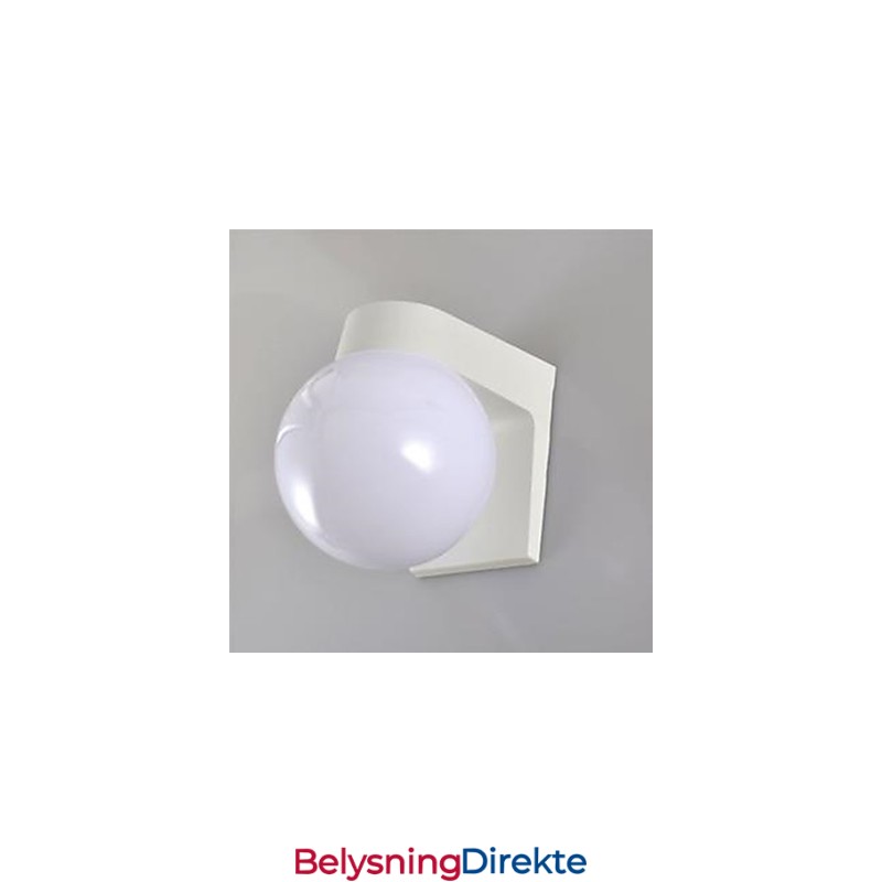 Akrylskallvegglampe